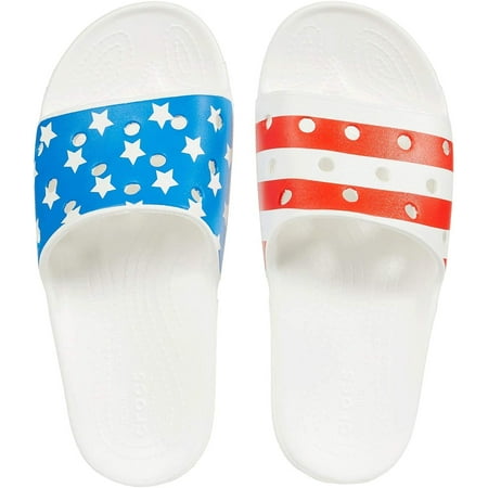 AMERICAN FLAG SLIDE SHOES