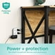 thumbnail image 3 of Extensor de Toma PHILIPS Blanco Llave de Pared con 6 Tomacorrientes y 900 Julios, 3 of 6