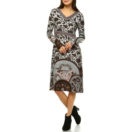 Women's Naarah Embroidered Sweater Dress