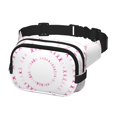 thumbnail image 2 of Disketp Sensibilisation au Cancer du Sein (4) pour Sac Banane à Double Couche, Sac Banane Ajustable pour Voyage, Course et Randonnée, Sac Ceinture Léger pour Hommes et Femmes, 2 of 9