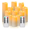 thumbnail image 1 of "12 Velas Eléctrica Led Sin Llama Control Remoto Impermeable Malubero, Blanca", 1 of 5