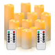 thumbnail image 1 of "12 Velas Eléctrica Led Sin Llama Control Remoto Impermeable Malubero, Blanca", 1 of 5