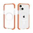 thumbnail image 6 of Allytech Case for iPhone 13 6.1 Inch,Clear Case Compatible with Magsafe,Shockproof Transparent Magnetic Acrylic Slim Protective Cover,Orange, 6 of 9
