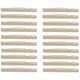 thumbnail image 5 of Sillines de puente de cuerda de guitarra Sunnimix 20 piezas plástico 72x3x9mm blanco, 5 of 6