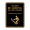 Black Gold, variant on Signs ByLITA Portrait Round Please Be Careful On The Stairs ABS Plastic | Laser Engraved | Easy Installation | Elegant Design Sign (Blue) - Small