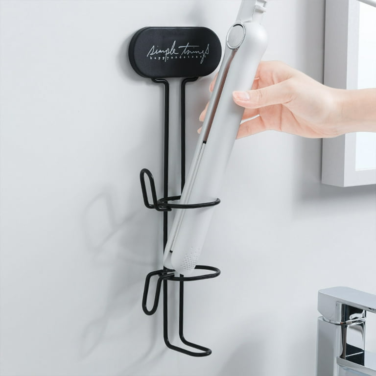 Hapeisy Bathroom Organizer Curling Iron Holder Hair Straightener