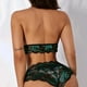 thumbnail image 4 of Gibobby Sujetador De Encaje Para Mujer Ropa Interior Sexy con Cuello En V para Mujer, Lencería Sexy, Ropa Interior con Cordón Sin Espalda De Lencería(Negro, M), 4 of 5