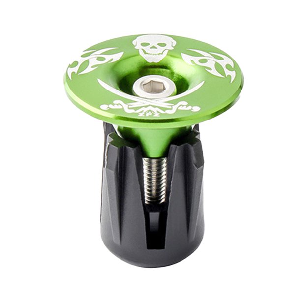 Greeniant 1 par de tapas de manillar de aleación de aluminio, accesorios de ciclismo, fundas de expansión, piezas de enchufe de manija, pieza Type3 NO3