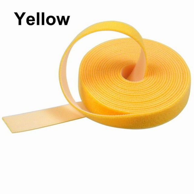 5Meter/Roll Reusable Cable Straps Cable Ties Self-adhesive Hook-and-loop Nylon Fastening Tape Hook Straps Wire Organizer