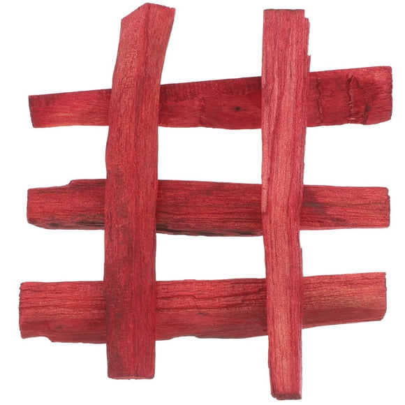 LEEYNEER 5pcs Palo Santo Sticks Bulk 30 Grams Holy Wood For Healing Meditating And Whole Body Support Wild Harvested 4 Inch Red