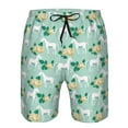 thumbnail image 4 of Naloa Horse And Flower Men's Beach Shorts, Surfing shorts, Swim trunks, Quick Dry Swim Trunks for Surfing Beach Fun - 3X-Large, 4 of 9