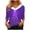 Purple, variant on Tumotour Christmas Sweater for Women Crewneck Print Long Sleeve Blouse Pullover Sweatshirt Fall Tunic Tops Hoodless Sweatshirt