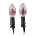 thumbnail image 1 of S SERENABLE 2 Pieces Turn Signal Light Indicator 12V for MT07 09 FZ1 FZ6 FZ8 White Cover, 1 of 9