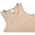 thumbnail image 3 of Lilax Girls' Racerback Tank Top Beige 5 Years, 3 of 7