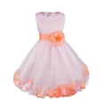 thumbnail image 6 of inhzoy Kids Flower Girls Wedding Party Petals Tulle Dress, 6 of 6