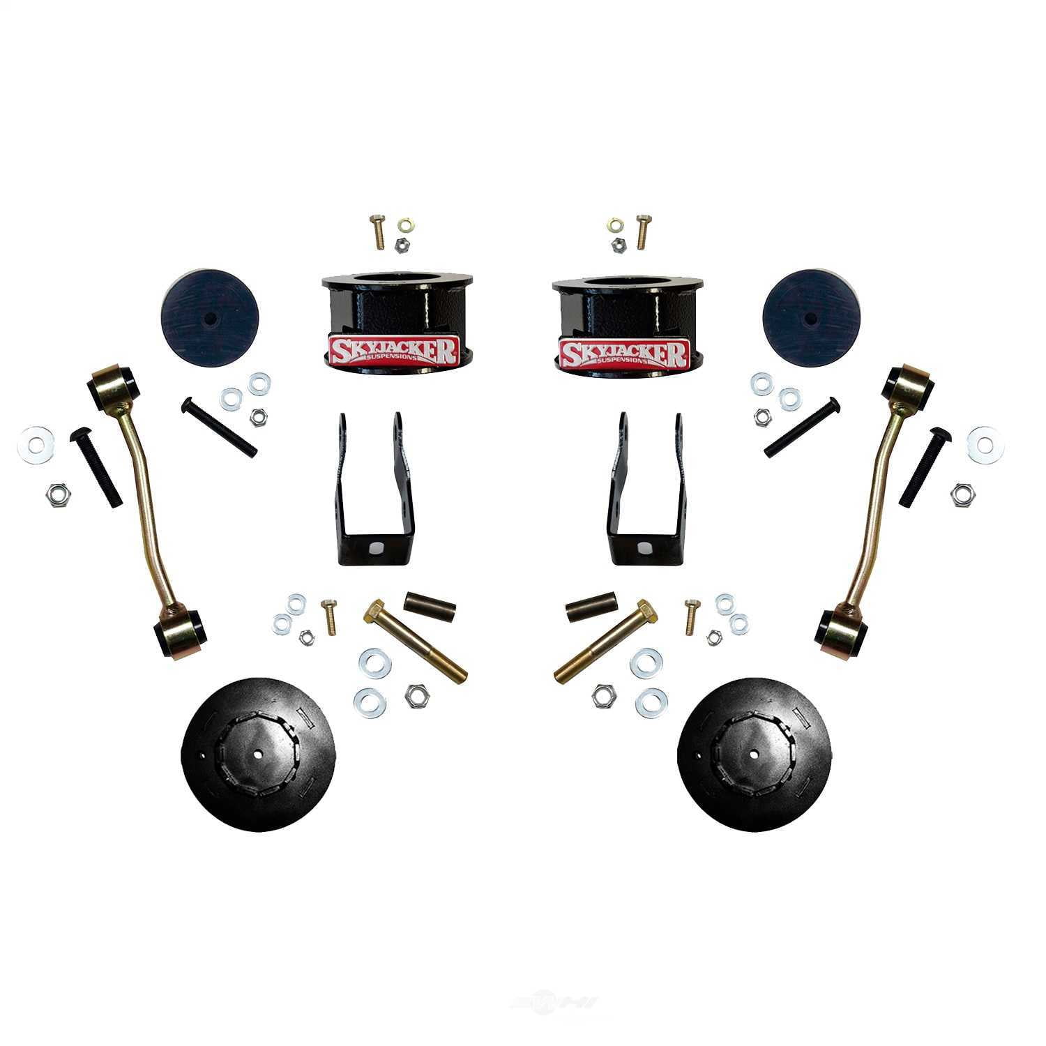 Skyjacker Suspensions G250MSB 2.5in. Front; 1in. Rear Spacer Kit, 1in.RR GLAD MET SPC KT
