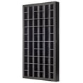 thumbnail image 6 of Gallery Solutions Black Wall-Mounted Curio & Shot Glass Display Case - 17"x 32" Glass Door, 6 of 13