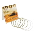 thumbnail image 1 of Acoustic Folk Guitar Strings Replacement Full Set 6pcs(.011-.052) Steel Core Copper Alloy Wound with End Ball Medium Tension, 1 of 7