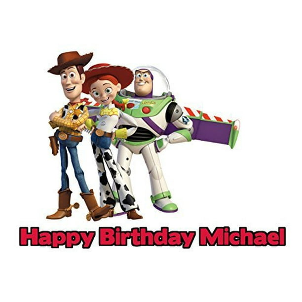 Toy Story Edible Frosting Image Cake Topper Sheet 1 4 Sheet Walmart Com