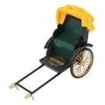 thumbnail image 2 of Retro Rickshaw Model, Rickshaw Model Simulation Nostalgic Multipurpose  For Bookshelf Gold,Dark Green, 2 of 8