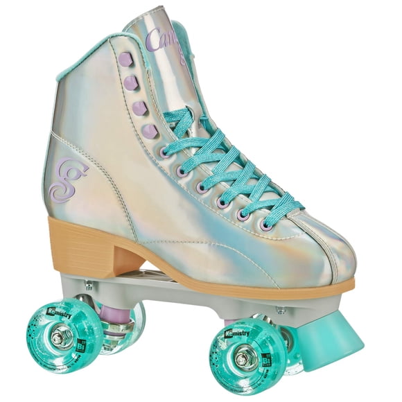 Patines de ruedas Roller Derby Elite Candi GRL Holograma Azul Talla 08