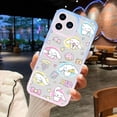 thumbnail image 4 of Miniso Sanrio Cinnamoroll Cute Phone Case For iPhone 11 12 Mini 13 14 15Pro Max Transparent Shell, 4 of 7