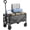 Gray, variant on DUMOS Collapsible Wagon Cart, 67L Heavy Duty Utility Folding Wagon with Wheels – 220 lbs Weight Capacity, Flexible Handle for Beach, Grocery, Camping & Garden, Blue