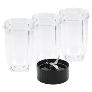 Blendin Replacement Cross and Flat Blades Compatible with Magic Bullet  Blender Mixer Juicer - Bed Bath & Beyond - 14772175