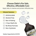 thumbnail image 6 of (2 pack) Dakin's Di-Dak-Sol Diluted Solution 0.0125% Sodium Hypochlorite Wound Cleanser for Acute and Chronic Wounds, Antimicrobial No-Rinse Formula 16 oz, 6 of 8