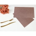 thumbnail image 6 of Unique Bargains 6 Pack Polyvinyl Chloride Placemats for Kitchen Dining Table Bronze, 6 of 7