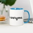 thumbnail image 4 of CafePress - I Hate Everyone Mug - 11 oz Ceramic Mug - Novelty Coffee Tea Cup, 4 of 6