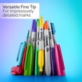 thumbnail image 5 of Sharpie Glam Pop Permanent Markers, Fine Point, 12 Count, 5 of 6