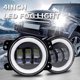 thumbnail image 1 of LED Fog Lights 4 Inch for Jeep Wrangler JK TJ - 2pcs, Compatible with General Motors, 1 of 5