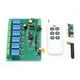 thumbnail image 1 of Tablero de relé de interruptor, tablero de relé Tablero de relé de canal de 6 canales Módulo de relé de control remoto Funcionalidad de alta precisión, 1 of 8