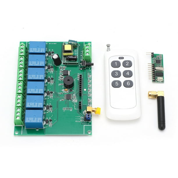 Remote Control Relay Module,Relay Board 6 Channel Channel Relay Board ...