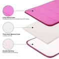 thumbnail image 4 of REGALWOVEN Bath Mat Memory Foam Bath Rugs for Bathroom, Hot Pink 32" x 20"/80 x 50cm(L*W), 4 of 8
