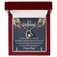thumbnail image 1 of To My Girlfriend You are my Treasure Forever Necklace w Message Card, 1 of 8