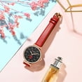 thumbnail image 5 of Curren New Charming Clock Women Quartz Leather Beautiful Flower Wristwatches For Elegant Ladies Watches Reloj Mujer - Quartz Wristwatches, 5 of 6