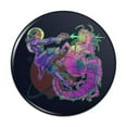 thumbnail image 1 of Science Fiction Space Woman and Alien Kitchen Refrigerator Locker Button Magnet, 1 of 5