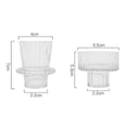 thumbnail image 4 of Glass Candle Holders Taper Candlestick Holder for Wedding Decor, A, 4 of 5