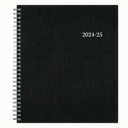 2024-25 Monthly Planner, 8x10, by Blue Sky, Black Crossgrain