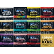 Condoms Assorted Variety Pack- 50PK