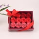 thumbnail image 1 of Ramo de Flores Rosas Claveles Caja de Regalo Boda Hogar, 1 of 2