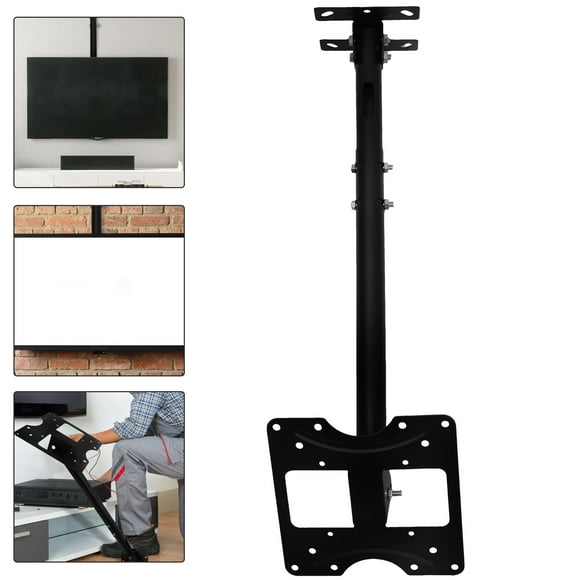 OUNONA Monitor Wall Mount for Office Users LCD Monitor Rack Rolled Steel 1Pcs