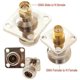 thumbnail image 2 of SMA To N BNC TNC F Type Connectors Male Female Kits 20 in 1 N To BNC, 2 of 5