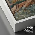 thumbnail image 6 of Framed Canvas Wall Art Impressionist Forest Path Landscape Print for Living Room Decoration - 16"x24" WHITE, 6 of 8