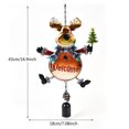 thumbnail image 3 of Christmas Santa Wind Chime Garden Metal Wind Bell Tube Hanging Ornament for Indoor Decoration Outdoor Suitable丨B, 3 of 5