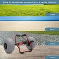 thumbnail image 5 of Bonnlo Kayak Beach Cart with Balloon Wheels 12", 5 of 5