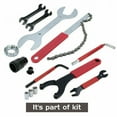 44PCS Complete Bike Bicycle Repair Tools Tool Kit Set Home Mechanic