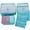 Sky Blue, variant on Clothing Underwear Shoes Storage Bag Luggage Bag Travel Bag Six-piece Open Spaces Storage Closet Shelf Storage Tote Bag Linen Closet Storage Storage Cubes Organizer Dress Organizers And Storage
